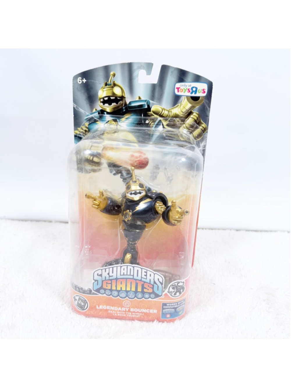 Skylanders Giants Figure Legendary Bouncer Tech Element Variant Brand New Sealed